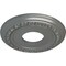 Ekena Millwork Jackson Ceiling Medallion (Fits Canopies up to 7 3/8"), 12 1/4"OD x 4"ID x 1 1/8"P, Silver CM12JASLS - alternate 2
